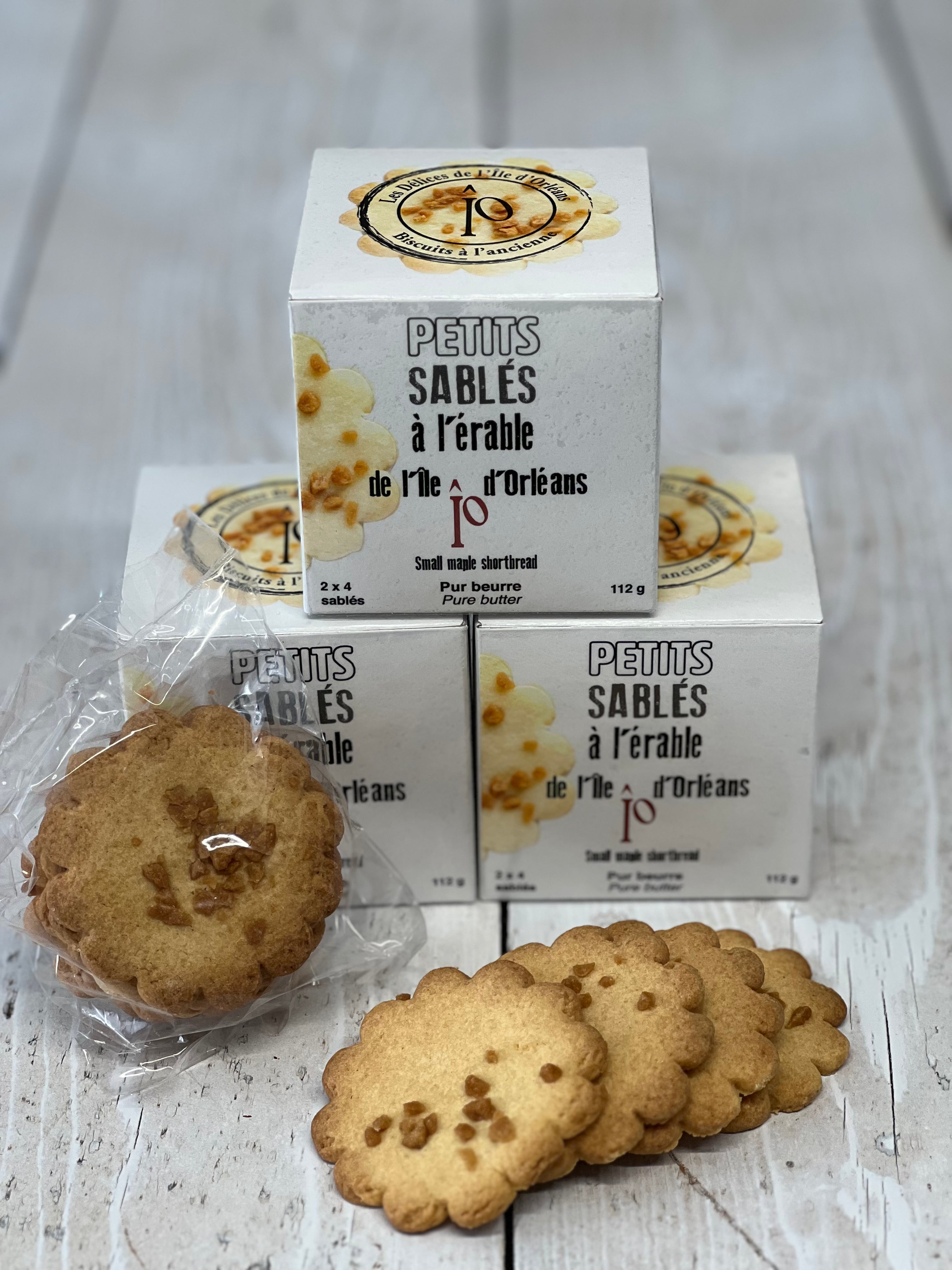 Biscuits sablés à l’érable