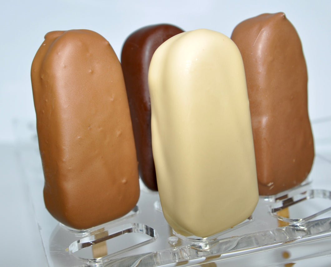 Barres crème glacée  Chocolaterie de L’île   - trempage de chocolat assortis - CUEIILLETTE SEULEMENT / AUCUNE LIVRAISON