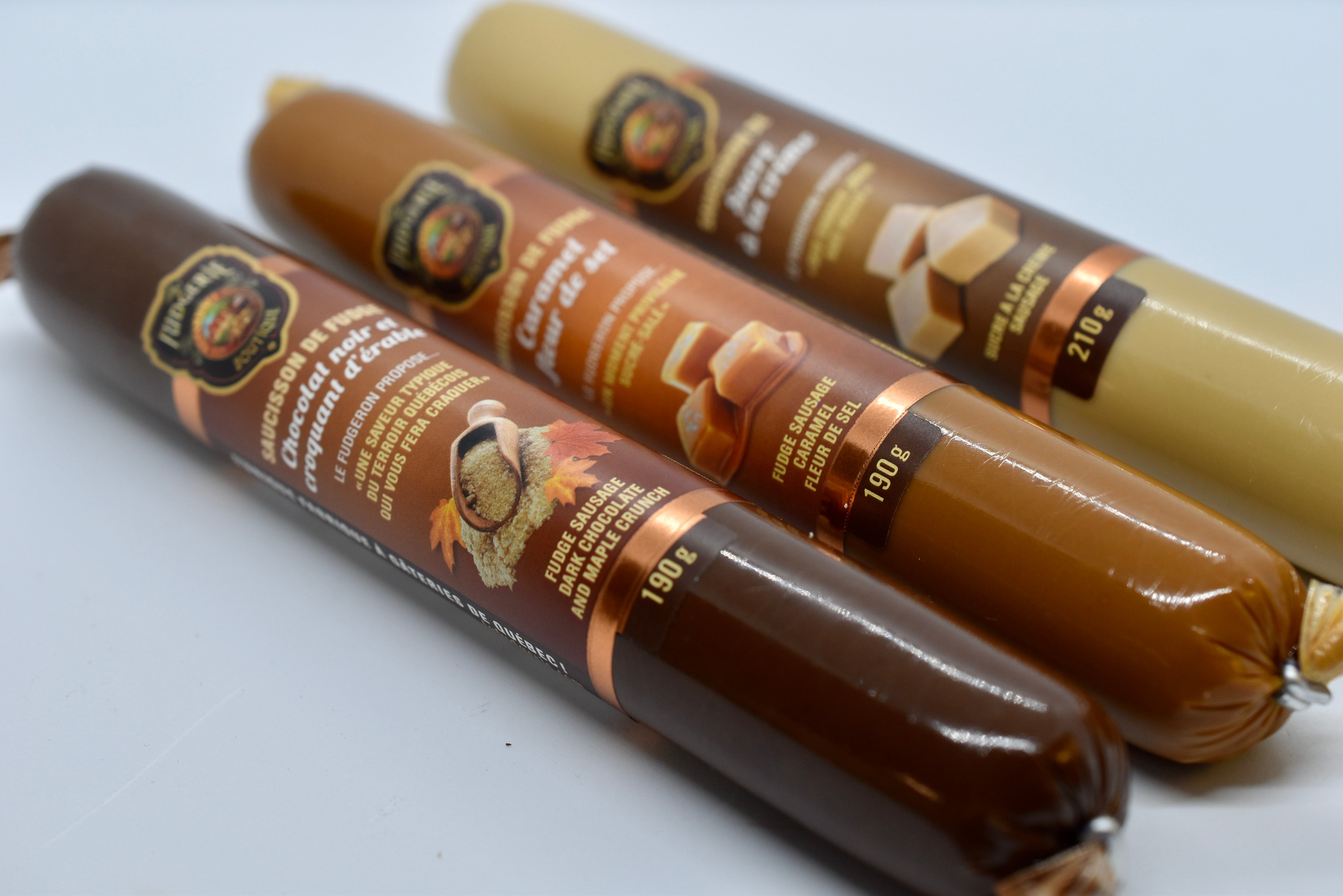 SAUCISSON DE FUDGE  LA FUDGERIE