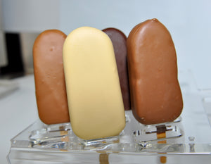 Barres crème glacée  Chocolaterie de L’île   - trempage de chocolat assortis - CUEIILLETTE SEULEMENT / AUCUNE LIVRAISON